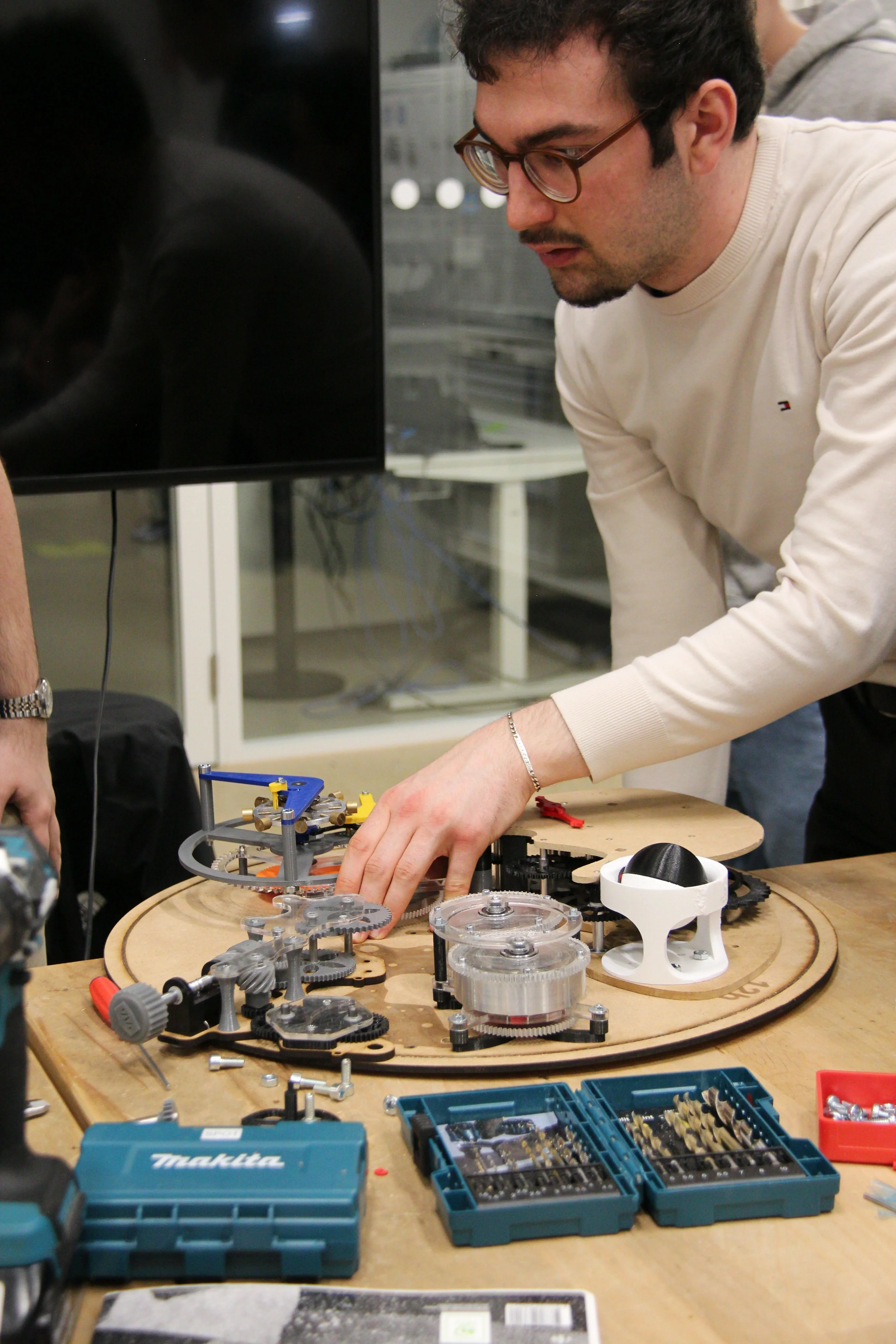 Assembly prototype clock n.3