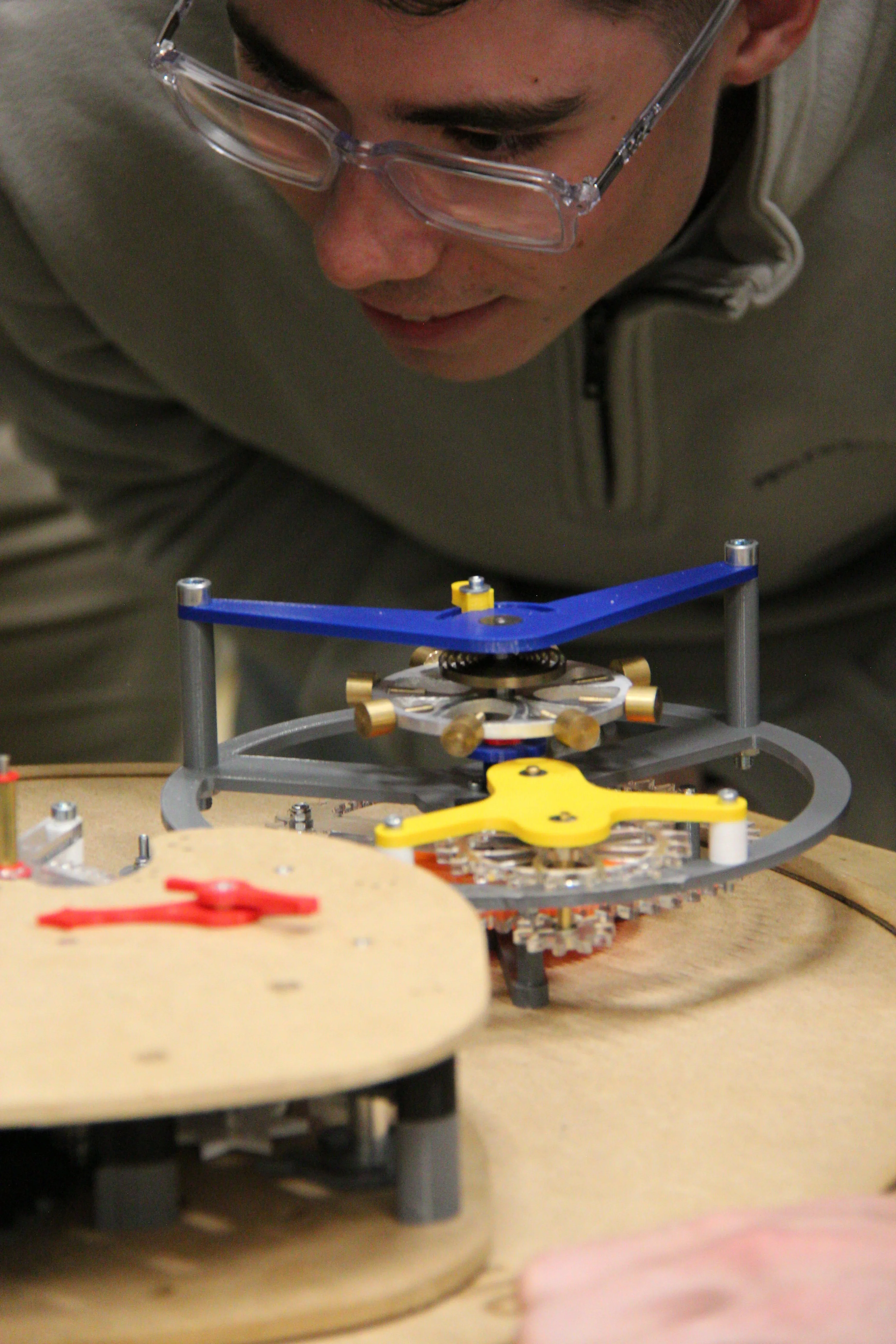 Assembly prototype clock n.3