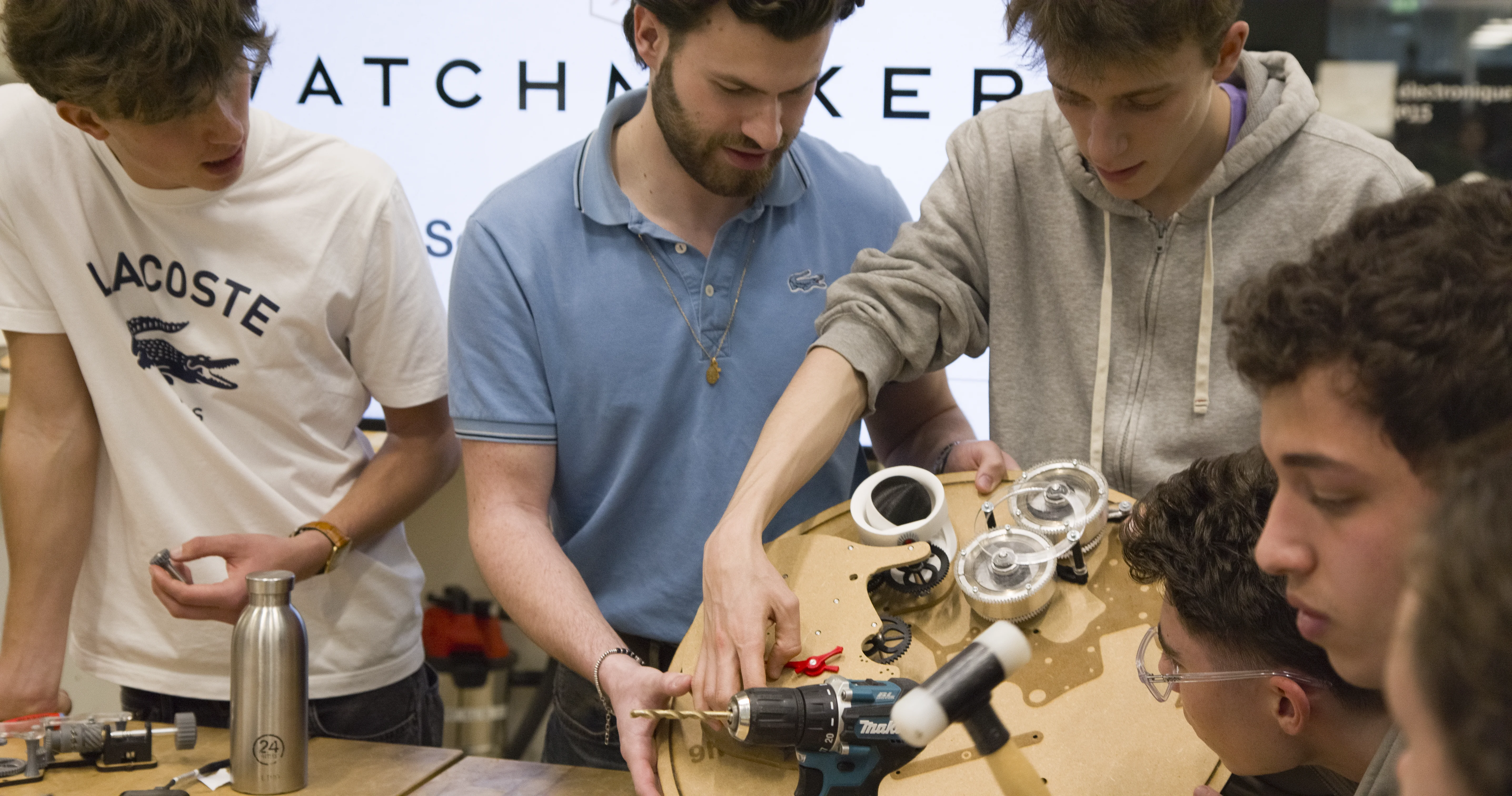 Assembly prototype clock n.3