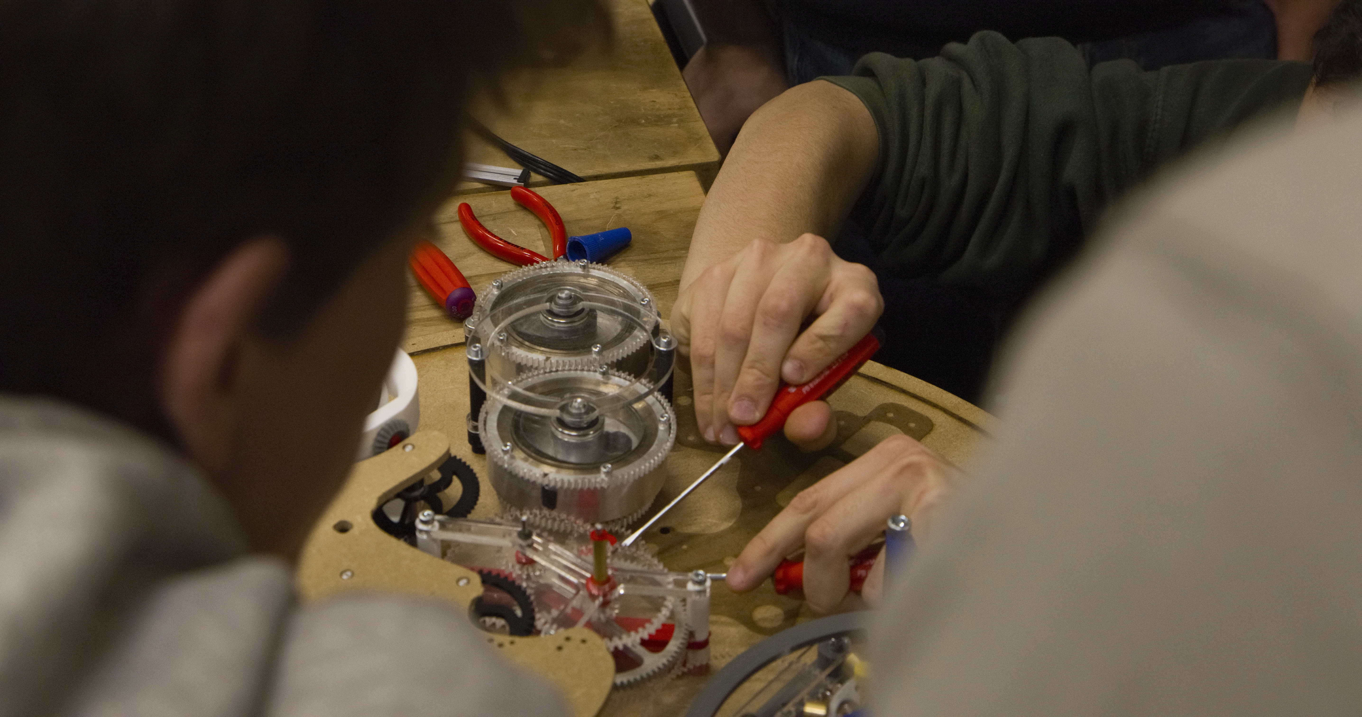 Assembly prototype clock n.3
