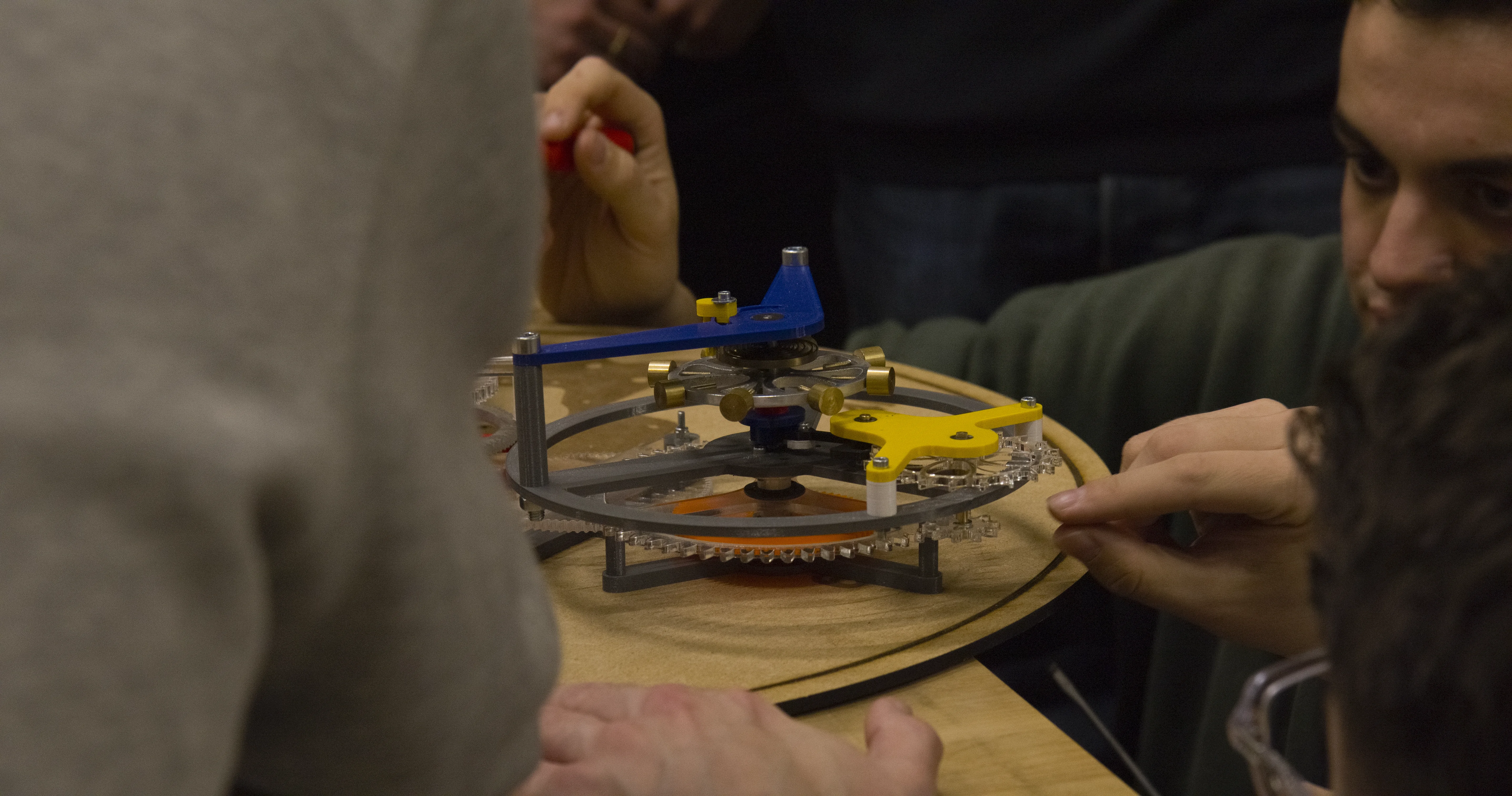 Assembly prototype clock n.3
